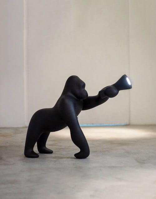 Lampă Kong XS Black, Qeeboo