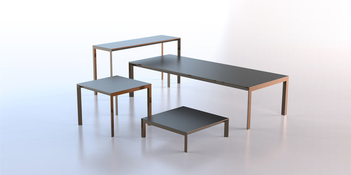 Masă înaltă cadru aluminiu Large Frame Ramón Esteve, Vondom