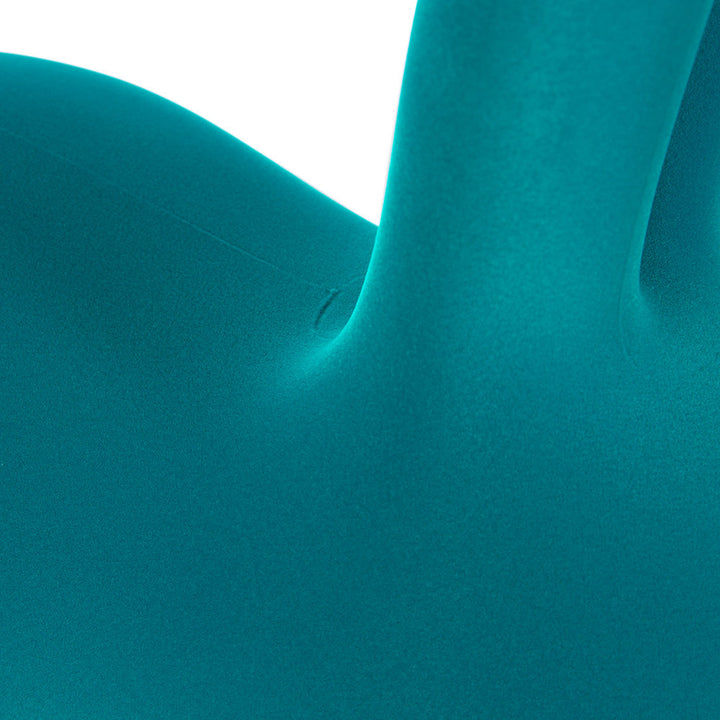 Scaun Rabbit Chair Baby Velvet Finish Turquoise, Qeeboo
