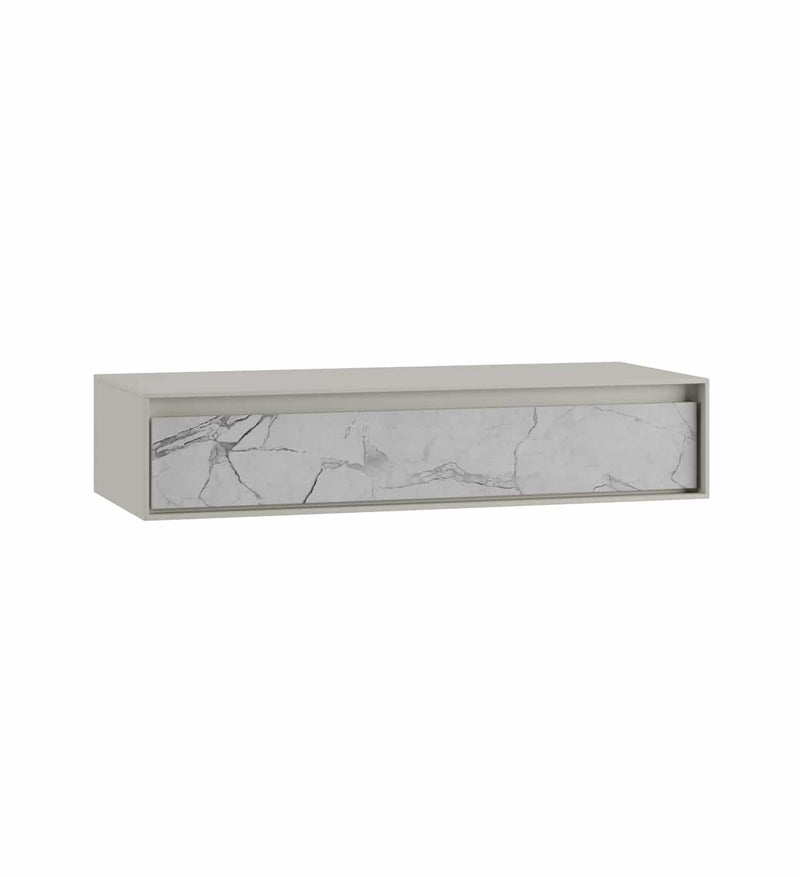 Consolă suspendată Float, Ceramică Calacatta