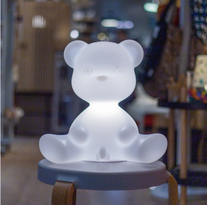Lampă Teddy Boy Bright White, Qeeboo