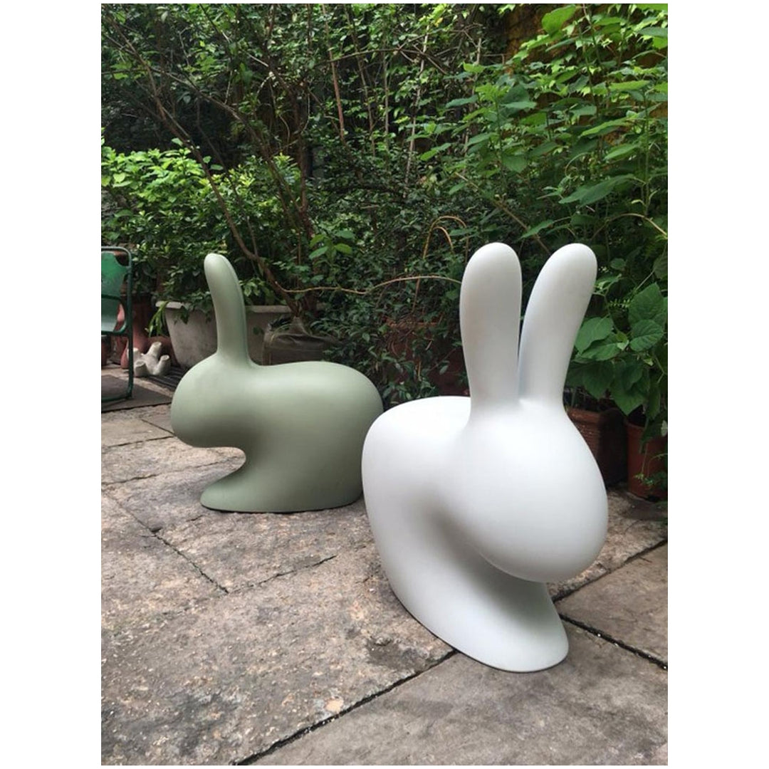 Scaun Rabbit Chair Balsam Green, Qeeboo