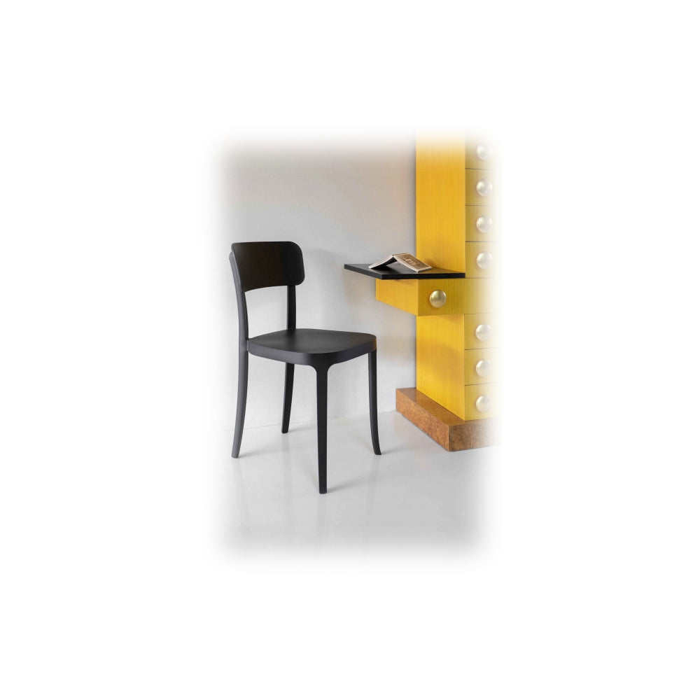 Set 2 scaune K Chair Black, Qeeboo
