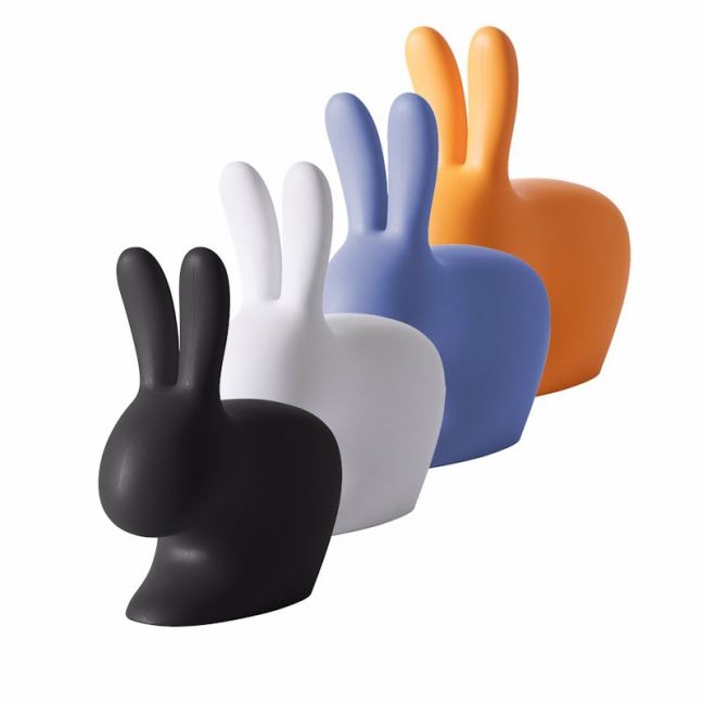 Scaun Rabbit Chair Light Blue, Qeeboo