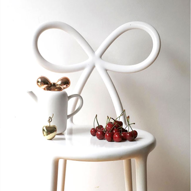 Scaun Ribbon White, Qeeboo