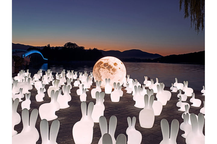 Scaun cu lampă reîncărcabilă Rabbit, Qeeboo