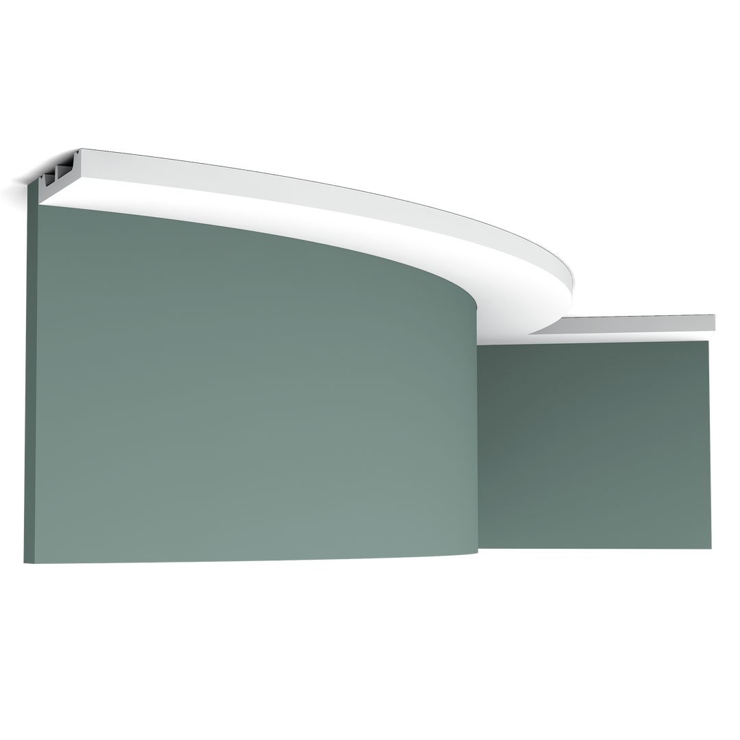 Cornișă Flex Albă Duropolimer SX157F, Orac