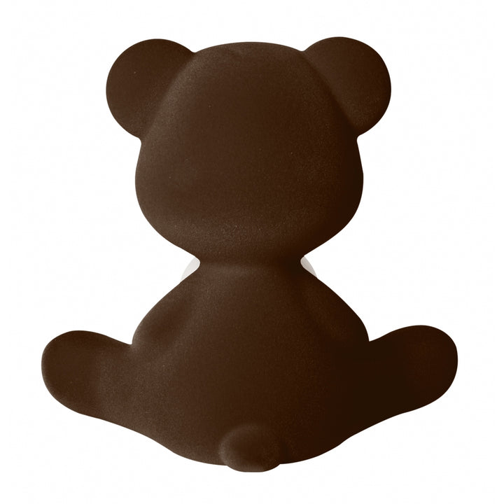 Lampă reîncărcabilă Velvet Teddy Girl Dark Brown, Qeeboo